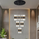 GobekUsa LED Chandelier Stairway Lamp Dining Table Kitchen Lighting Acrylic Chandelier