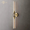 GobekUsa Knurled Linear Glass Sconce LED Wall Lamp for Modern Lighting Décor