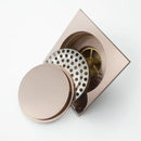 GobekUsa Brass Square Shower Floor Drain for Kitchen and Bathroom, Insect-proof and Odor-proof