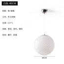 GobekUsa Glass Pendant Lights LED E27 for Dining Room Bedroom