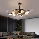 GobekUsa Kids Bedroom Ceiling Fan with Remote Control & LED Light