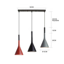 GobekUsa LED Chandeliers: 3 Pendant Lights Kitchen Dining Room Art Decor Hanging Lamp