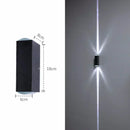 GobekUsa Aluminum Waterproof Porch Spot Wall Lamp: High Power Indoor Outdoor Light