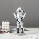 GobekUsa Astronaut Resin Figurines: Modern Space Ornaments for Home Decor and Gift