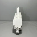 GobekUsa Geometric Ceramics Flower Arrangement Sculpture Square Pipe Irregular Decor