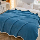 GobekUsa High-Density Plush Double-Layer Blanket - Multi-Functional and Cozy Warmth
