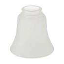GobekUsa Frosted Glass Bell Shades - Ceiling Fan Chandelier Wall Sconces Replacements