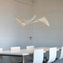 GobekUsa LED Wave Pendant Chandeliers for Living Dining Room Restaurant