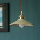 GobekUsa Ceramic LED Pendant Lamp Copper Hanglamp for Dining Living Room Lighting