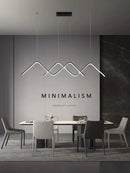 GobekUsa Geometric LED Pendant Lights Modern Minimalist Chandelier Lighting