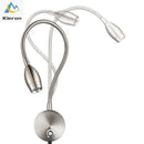 GobekUsa LED Snake Wall Lamps for Bedroom Study USB Reading Lights
