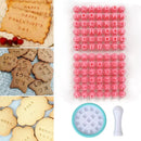 GobekUsa Cookie Stamps Number Printing Mold for Baking Decor and Pastry Cutter
