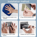 GobekUsa Hair Care Organizer: Wall-Mounted Storage Shelf for Hair Dryer & Straightener