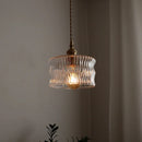 GobekUsa Green Glass LED Pendant Light - Nordic Modern Hanging Lamp