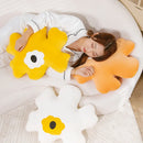 GobekUsa 3D Flower Shaped Decorative Throw Pillow for Home Sofa Chair