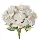 GobekUsa Artificial Hydrangea Tea Rose Bouquet for Home Decor and DIY Wedding Bouquets
