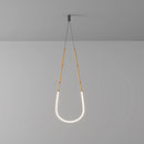 GobekUsa Art Deco Gold Black LED Designer Pendant Light for Dinning Room