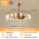GobekUsa Ceiling Fan Lights with LED, Modern Indoor Lighting for Living Room, Bedroom, Dining Room