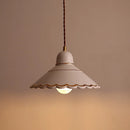 GobekUsa LED Pendant Lamp Modern Style Home Lighting Living Room Study Bar White Flower Ceramic