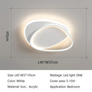 GobekUsa LED Ceiling Lights: Modern Round Lamps for Bedroom, Living Room, Study - Indoor Lighting Fixtures
