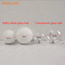 GobekUsa Golden LED Wall Sconce with Milky Glass Ball, 2 G4 Bulbs