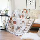 GobekUsa Gothic Thread Double-sided Tapestry Blanket - Versatile Homestay and Outdoor Decoration