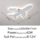 GobekUsa Kids Ceiling Lights Cartoon Boys Bedroom Creative Eye Protection LED Lighting