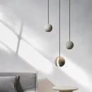 GobekUsa Cement Pendant Light: Industrial Nordic Retro Chandelier for Hotel Restaurant Bar