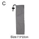 GobekUsa Cotton Linen Cutlery Case Drawstring Bag for Travel and Home Dining