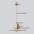 GobekUsa LED Terrazzo Pendant Lights for Corridor, Bedroom, Living Room - Japanese Style Lighting