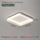 GobekUsa Bedroom Lamp Ceiling Lights Modern Minimalist Master Bedroom Warm LED Lighting
