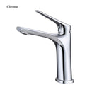 GobekUsa Gold Black Chrome Bathroom Sink Faucet, Single Lever Hot Cold Mixer Tap