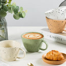 GobekUsa Creative Ceramic Espresso Coffee Cup Set for Couples