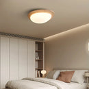 GobekUsa LED Ceiling Light Fixture Yellow Stone White PE Shade Plafond Lamp