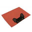 GobekUsa Dog Cat Pattern Cotton Linen Dining Table Mats 32*42cm