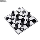 GobekUsa Chessboard Desk Ornament - Black & White Room Aesthetics Decor