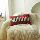 GobekUsa Christmas Plaid Print Pillow Case Set - Festive Holiday Home Decor