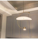 GobekUsa Gold Iron Painted LED Pendant Light for Home Decor and Dining Room