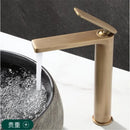 GobekUsa Antique Bronze Basin Faucet Deck Mounted Hot & Cold Brass Bathroom Sink Mixer Tap