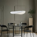 GobekUsa Japanese Wabi-Sabi Minimalist Bedroom Chandelier - White Art Tea Room Lighting