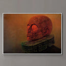 GobekUsa Beksinski Prints: Surreal Gothic Art Poster, Psychedelic Characters, Polish Surrealism