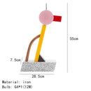 GobekUsa Kids LED Table Lamp: Creative Nordic Design for Bedroom, Study, Home Decor