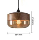 GobekUsa Black Glass Pendant Light Fixture for Modern Indoor Decor & Dining Room