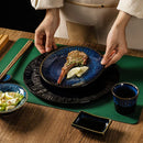 GobekUsa Ceramic Dinnerware Set - Japanese-Inspired Kiln Change Plates and Bowl