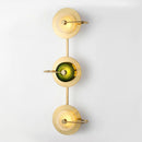 GobekUsa Glass Led Metal Wall Art Lamp for Modern Living Room Decor