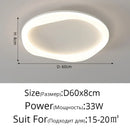 GobekUsa Cloud Ceiling Light: Simple Modern Intelligent Nordic Design for Bedroom and Living Room