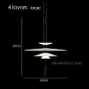 GobekUsa Flying Saucer Pendant Light for Dining Table and Bar, Modern Minimalist Creative Design