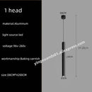 GobekUsa LED Chandelier Stairs Pendant Ceiling Lamp for Hotel Lobby Decor
