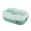 GobekUsa Insulated Bento Lunch Box Set with Cutlery, Portable Food Storage