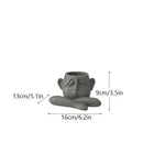 GobekUsa Abstract Family Flowerpot Ornament for Home Interior Decoration